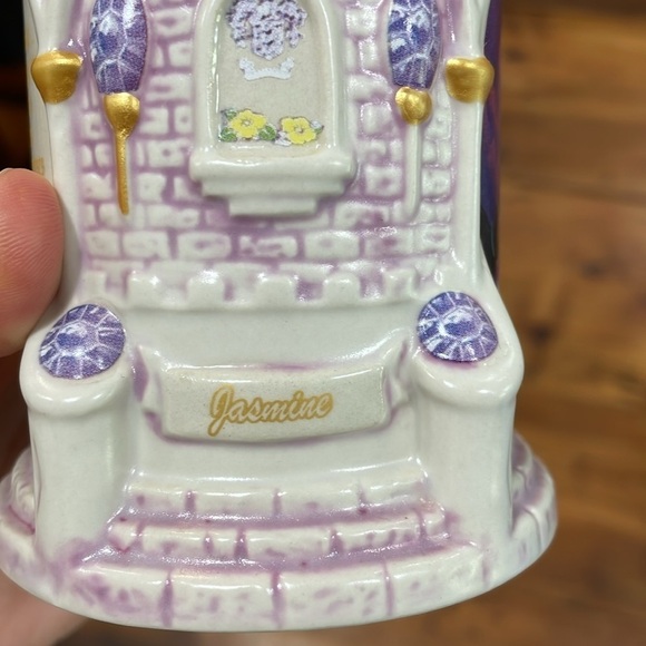 Disney Jasmine Aladdin 3D Figural Castle Mug NWT vintage - Picture 3 of 10